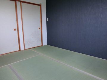 松戸市六高台　S様邸　トータルコーディネート（畳・襖・クロス） 施工後