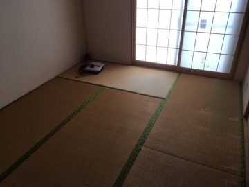 松戸市六実　S様邸　畳表替え　障子 施工前