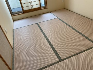 柏市手賀の杜　S様邸　薄畳　カラー表替え 施工後