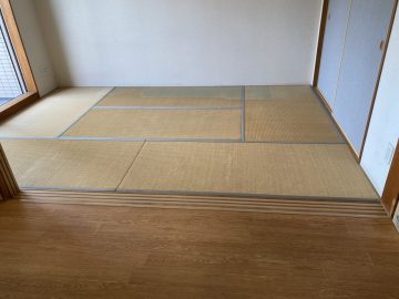 「畳」だけど「和室」に見えないお部屋 施工前