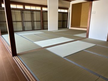 お寺さんの畳 施工後