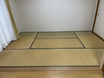新生活には新畳で 施工前