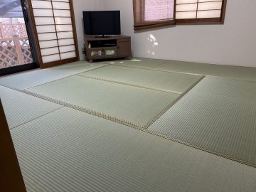 薄畳もお任せください 施工後