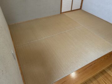 アクセント畳と大きい畳 施工前