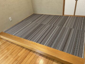 アクセント畳と大きい畳 施工後