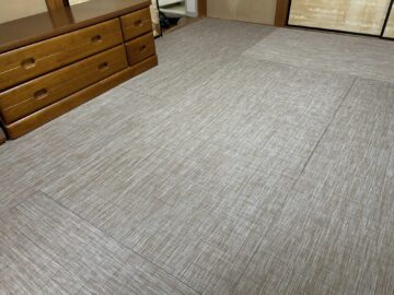 新しいペット用畳 施工後