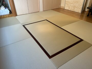 今年の大雨の影響 施工後